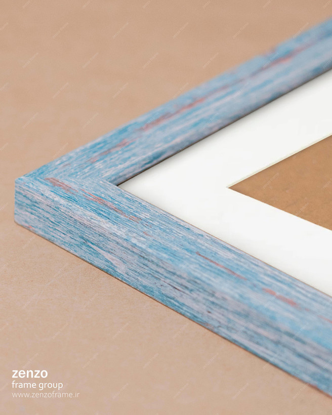 قاب عکس مدل دریا پاسپارتو سفید