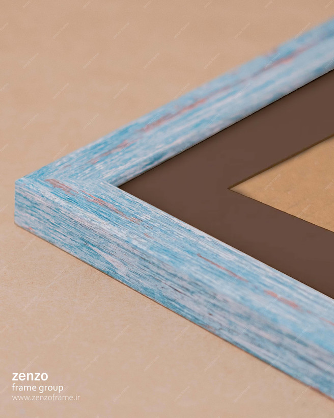 قاب عکس مدل دریا پاسپارتو قهوه ای